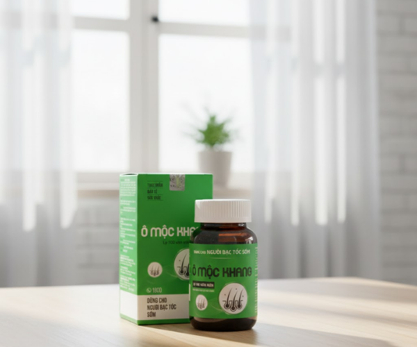 Viên uống Ô mọc khang hỗ trợ làm giảm bạc tóc sớm (Hộp 100 viên)