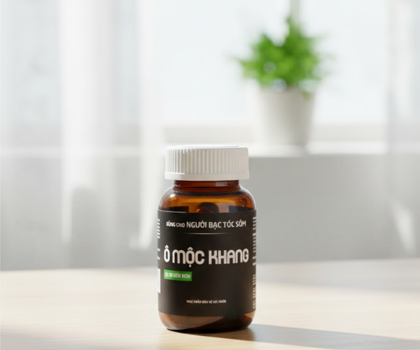 Viên uống Ô mọc khang 50 hỗ trợ làm giảm bạc tóc sớm (Hộp 50 viên)