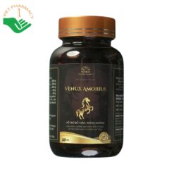 Viên uống Venux Amorius hỗ trợ tăng cường sinh lý nam giới và cân bằng nồng độ nội tiết tố nam (Hộp 30 viên)