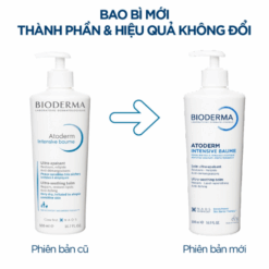 Kem dưỡng ẩm Atoderm Intensive Baume Bioderma (Tuýp 500ml)