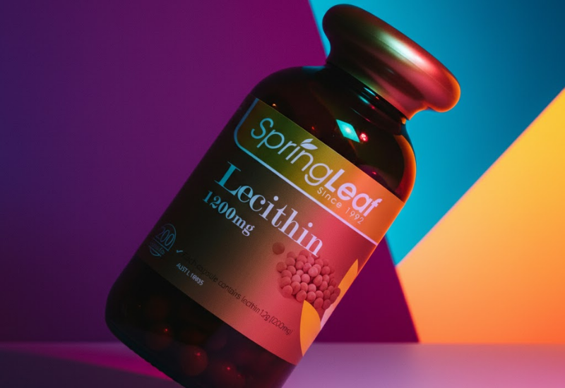 Mầm Đậu Nành Lecithin SpringLeaf Hàm Lượng 1200mg (200 viên)