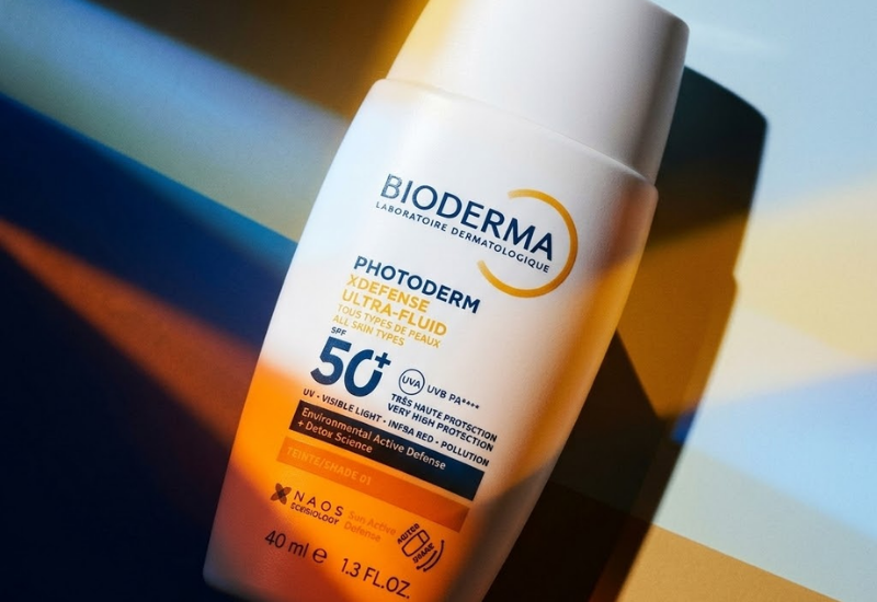 Kem chống nắng Photoderm XDefense Ultra Fluid SPF50+ PA++++ (màu beige) Bioderma (Tuýp 40ml)