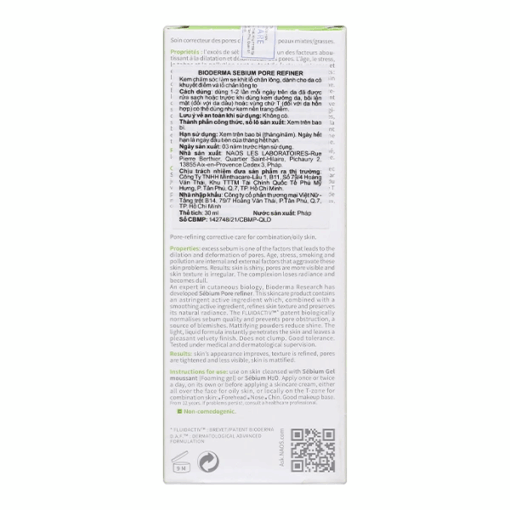 Kem dưỡng Sébium Pore Refiner Bioderma (Tuýp 30ml)