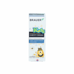 Siro BRAUER Kids Manuka Honey Chesty Cough giảm ho cho trẻ từ 2 tuổi (chai 100ml)