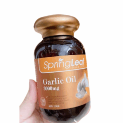 Viên Uống Tinh Dầu Tỏi SpringLeaf 3000mg giảm các triệu chứng cảm cúm (360 viên)