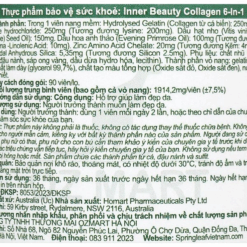 Viên Uống Collagen 6 Trong 1 SpringLeaf giúp da căng mịn và đàn hồi hơn (60 viên)