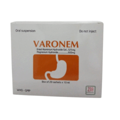 Hỗn dịch uống điều trị dạ dày Varonem (Hộp 30 gói)