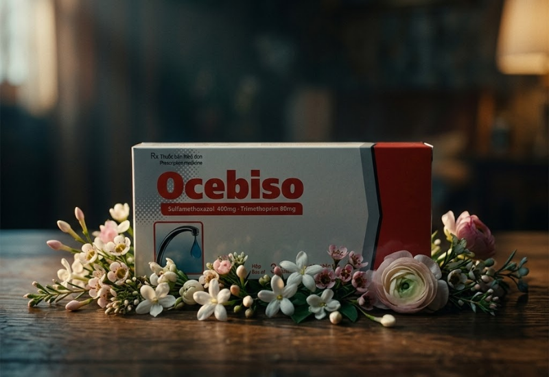 Thuốc kháng sinh phổ rộng Ocebiso (Hộp 30 viên)