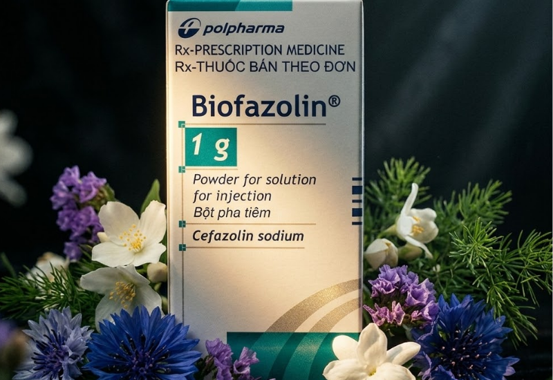 Thuốc tiêm Biofazolin Bioton Bioton Co., Ltd (Lọ 1g)