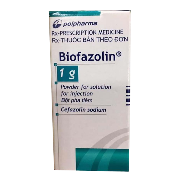 Thuốc tiêm Biofazolin Bioton Bioton Co., Ltd (Lọ 1g)