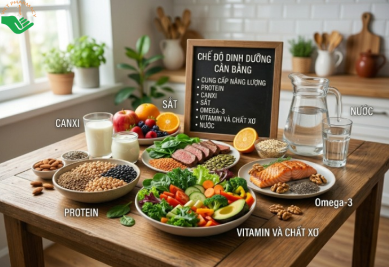 Các nhóm thực phẩm cần thiết cho mẹ sau sinh