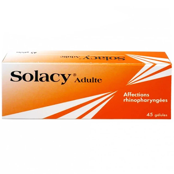 Thuốc hỗ trợ mũi hầu Solacy Adulte Laboratoires Grimberg (Hộp 45 viên)