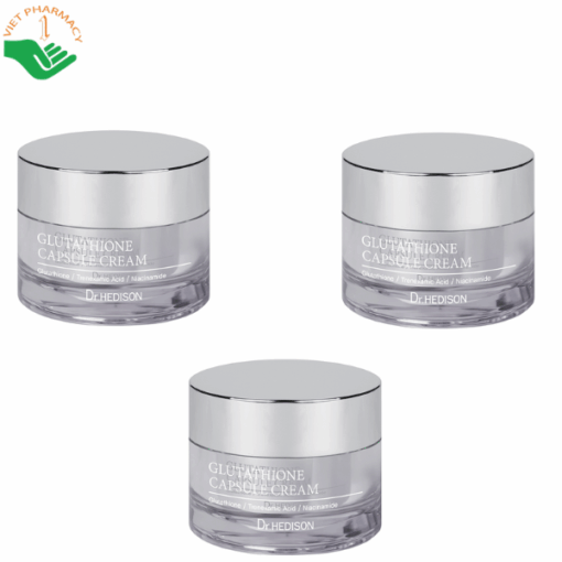 Kem dưỡng sáng da cao cấp Glutathione Toning Cream Dr.Hedison giúp làm sáng và đều màu da (Hũ 50g)