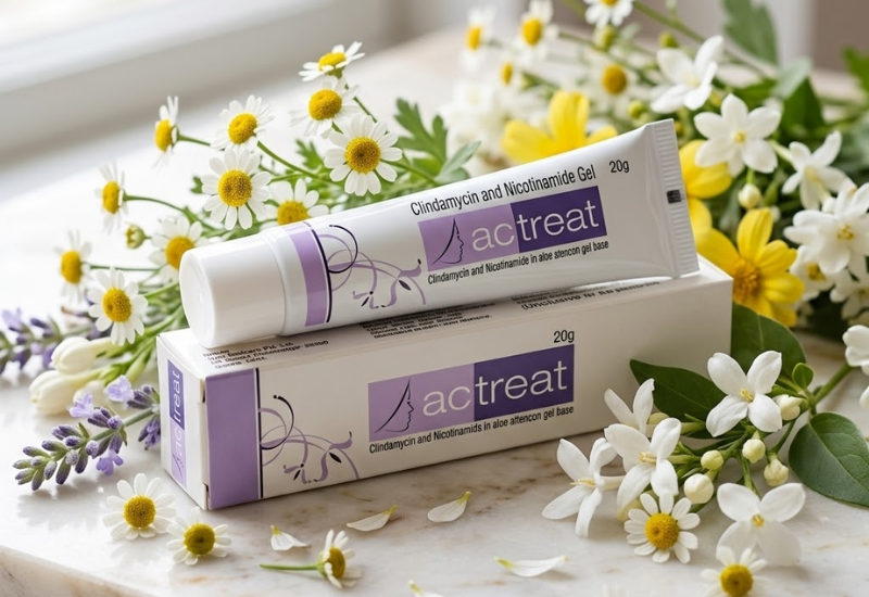 Thuốc trị mụn Actreat gel Thái Sơn (Hộp 1 tuýp 20g)