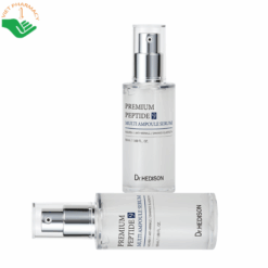 Tinh chất huyết thanh cao cấp 9 loại Peptide Premium Peptide 9 Multi Ampoule Serum Dr.Hedison giúp thúc đẩy tăng sinh collagen và trẻ hóa da (Chai 250ml)
