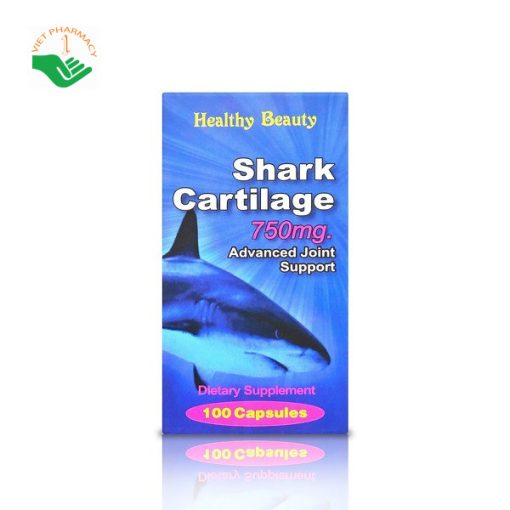 vien uong xuong khop healthy beauty shark cartilage 750mg