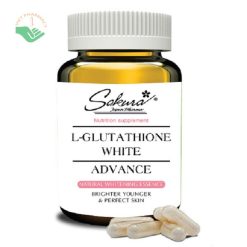 Viên uống trắng da Sakura L- Glutathione White Advance