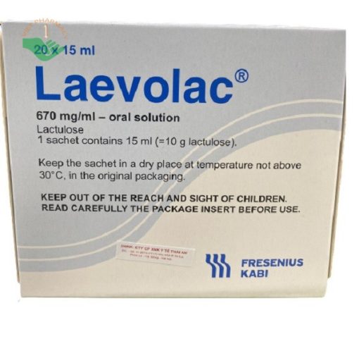 Thuốc điều trị các bệnh về đường tiêu hóa Laevolac