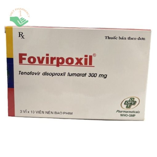 Thuốc điều trị viêm gan B, HIV Fovirpoxil 300mg