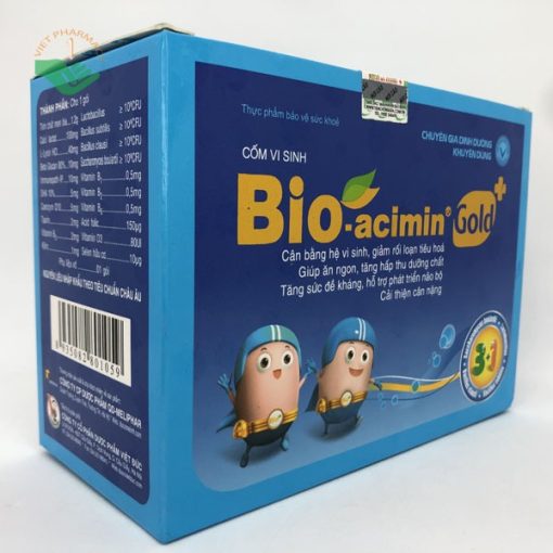 Bio- acimin Gold cốm vi sinh hỗ trợ tiêu hóa