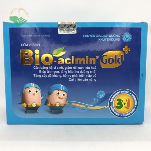 Bio- acimin Gold cốm vi sinh hỗ trợ tiêu hóa