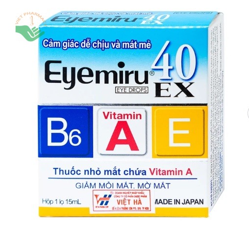Thuốc nhỏ mắt Eyemiru 40 Ex