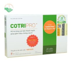 Viên uống hỗ trợ trị bệnh trĩ Cotripro