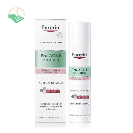 Tinh chất giúp giảm thâm mụn và dưỡng sáng da Eucerin Acne-Oil Control Pro Acne Solution Anti-Acne Mark 40ml