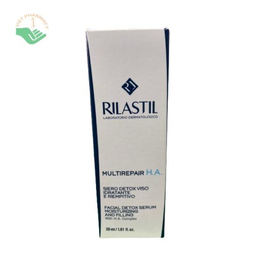 Rilastil Multirepair H.A Facial Detox Serum Moisturizing And Filling