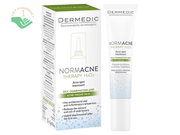 Kem trị mụn Dermedic Normacne Acne Spot Treatment