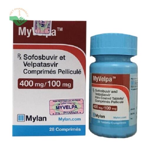 Thuốc điều trị viêm gan virus C mạn tính Myvelpa