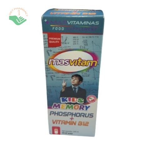 Masenz Masvitam Kids Memory Phosphorus + Vitamin B12