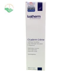 Kem tái tạo và ngăn ngừa sẹo ivatherm Cicaderm Crème 40ml