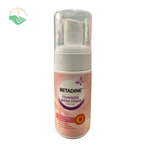 Betadine Feminine Wash Foam Daily Use Moisturising Calendula