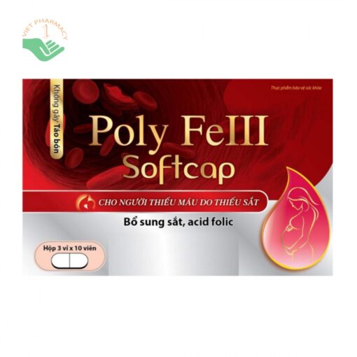 Viên uống Poly FeIII Softcap