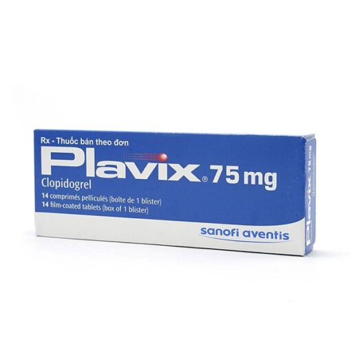 Thuốc ngăn ngừa đột quỵ Plavix 75mg