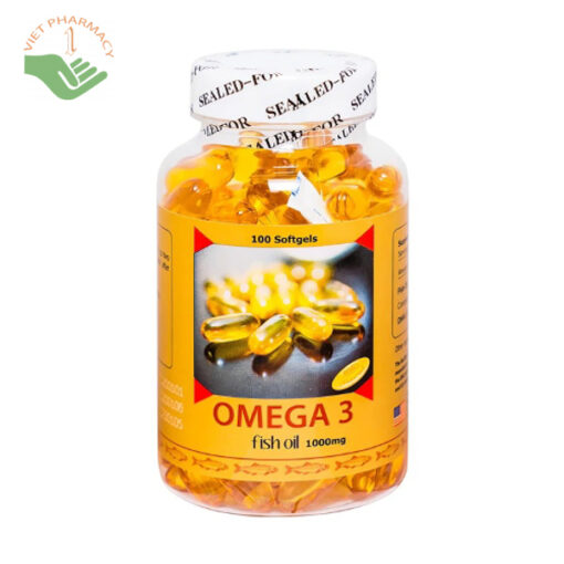 Dầu cá Omega 3 1000mg Sirio Pharma (Hộp 100 viên)