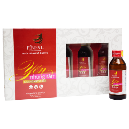 Nước Yến Nhung Sâm Finest Không Đường