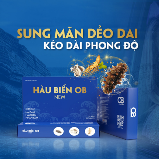 Hàu biển OB New giúp bổ thận, tăng cường sinh lý nam giới hiệu quả