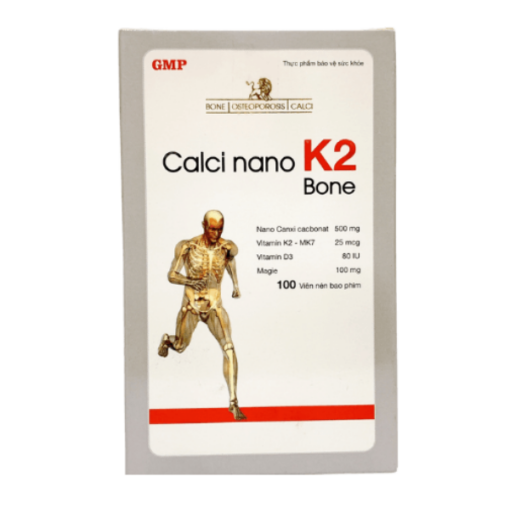 Calci Nano K2 Bone bảo vệ xương chắc khỏe