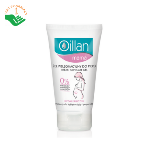 Gel ngăn ngừa rạn da vùng ngực Oillan Mama Breast Skin Care Gel