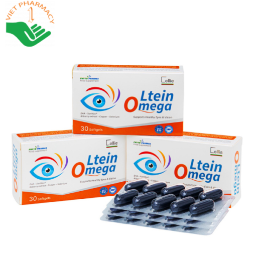 Viên uống Ltein Omega tăng cường thị lực