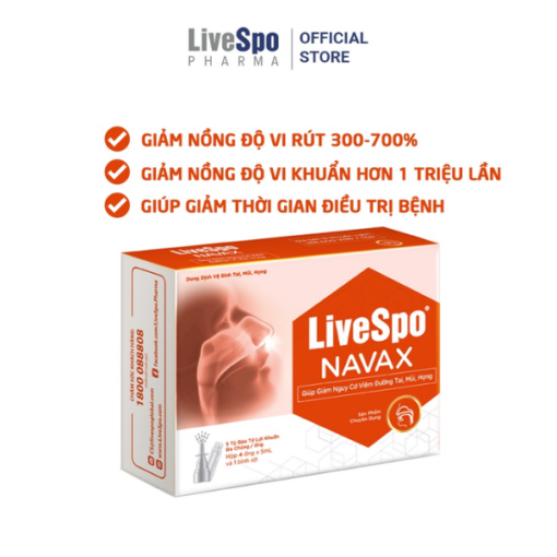 LiveSpo Navax Chuyên dụng dạng xịt mũi