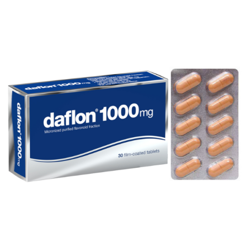 Daflon 1000mg trị trĩ, suy giãn tĩnh mạch