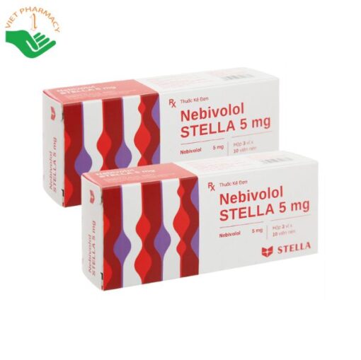 Thuốc điều trị cao huyết áp Nebivolol Stella 5mg