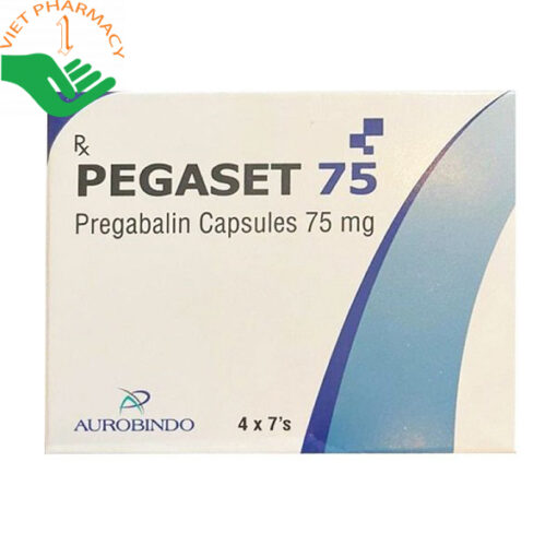 Thuốc Pegaset 75 trị đau thần kinh, động kinh, rối loạn lo âu lan tỏa