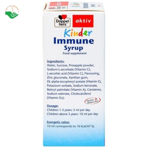 Siro Kinder Immune - cung cấp các vitamin và khoáng chất