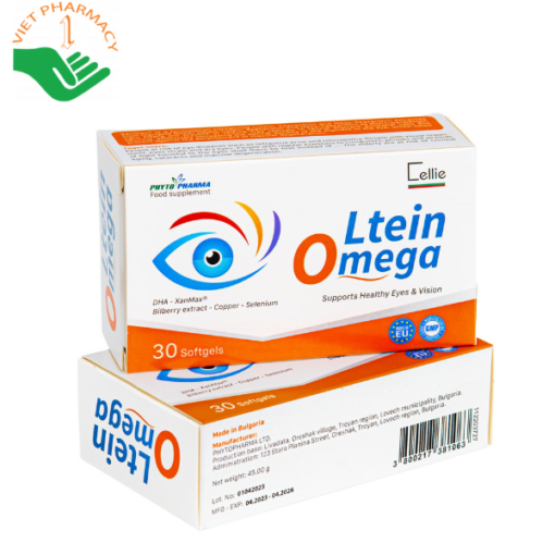 Viên uống Ltein Omega tăng cường thị lực