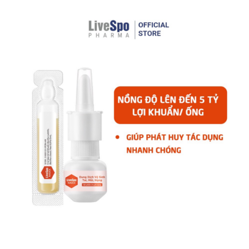 LiveSpo Navax Chuyên dụng dạng xịt mũi