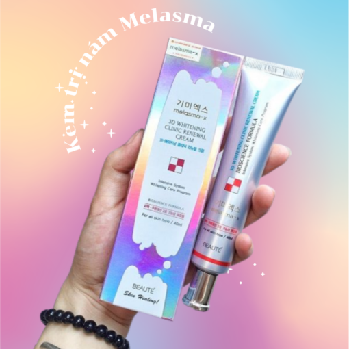 Kem trị nám Melasma 3D Whitening Clinic Cream